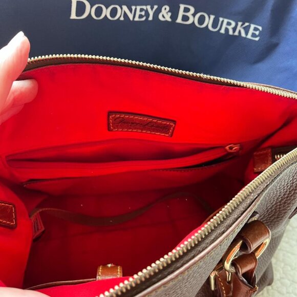Dooney and Bourke Pebble Grain Medium Satchel - Picture 5 of 5